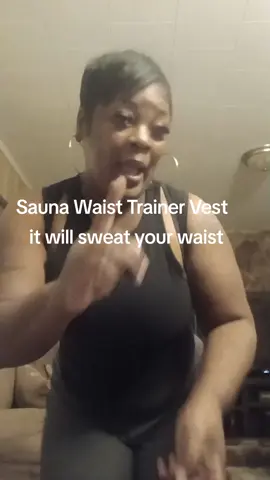 This sauna waist trainer vest is so good ,it will have you sweating .you drop those inches from your waist #creatorsearchinsights #waisttrainer #waisttrainervest #tiktokshop 