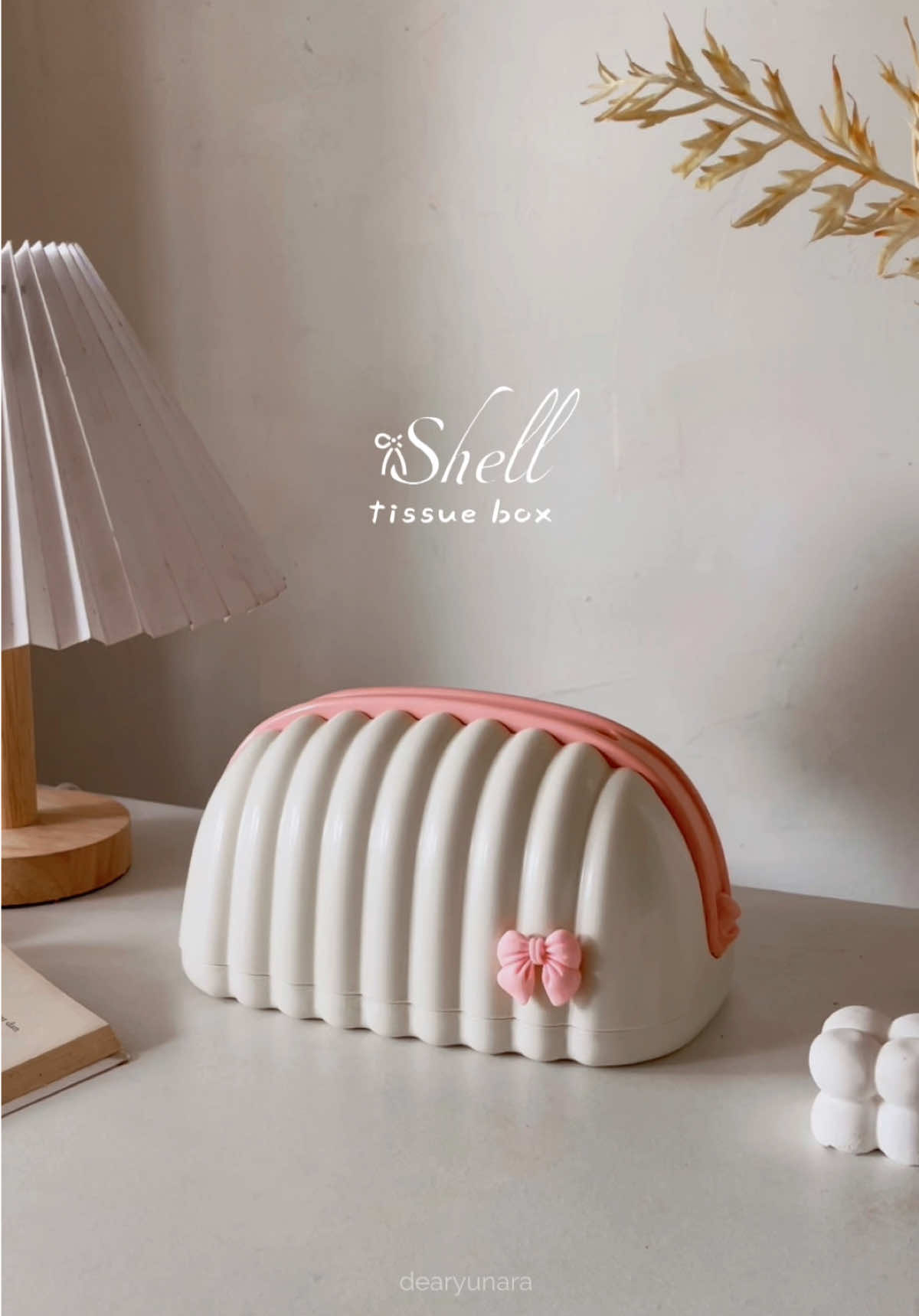 𐙚 really cute shell tissue box 🐚𓇼 ⋆.˚ #tissuebox #kotaktissueaesthetic #kotaktisu 