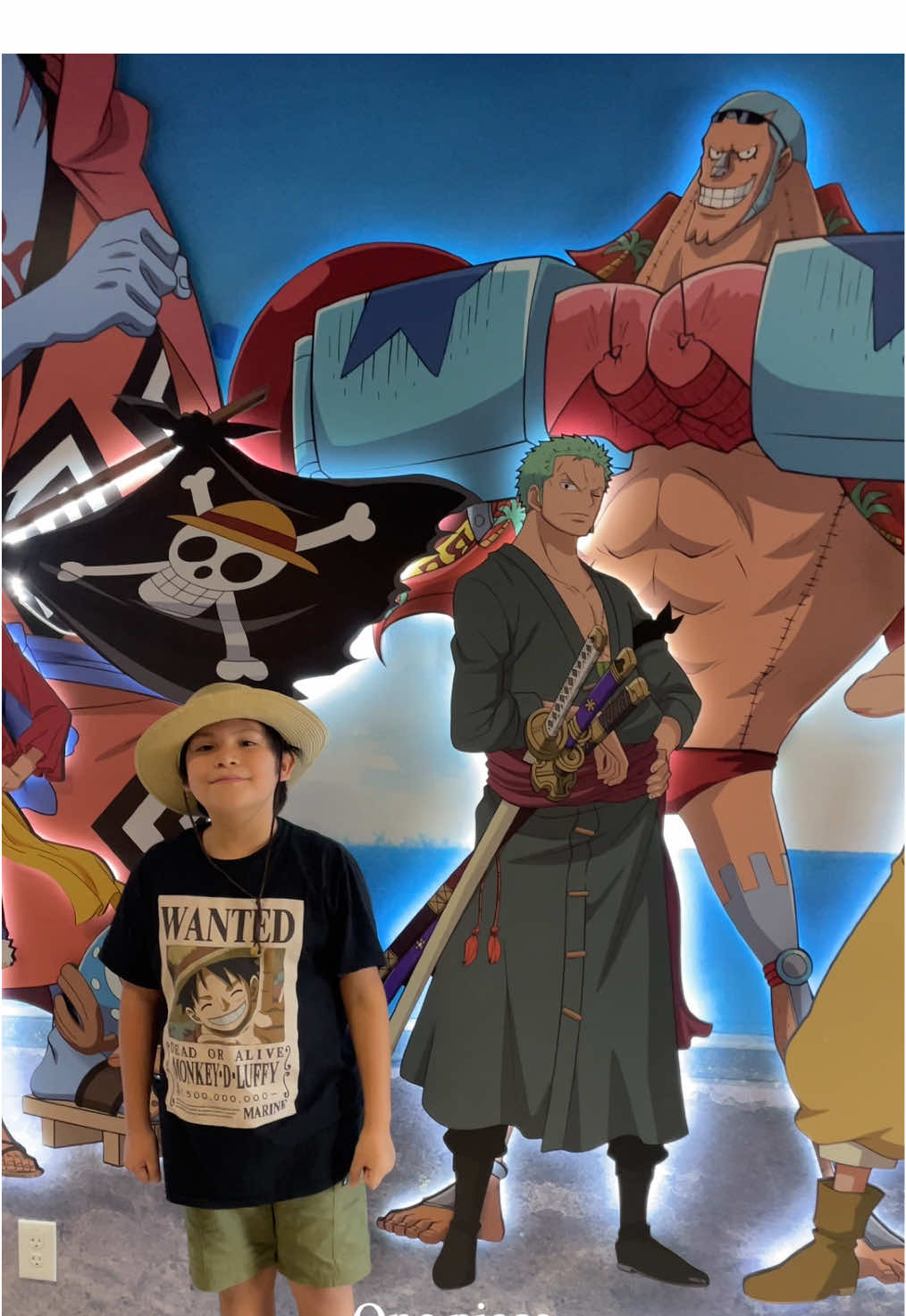 Santiago es fan de one piece ✨