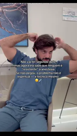 E que anestesia não é coma. É controle, ciência e monitoramento. Diferente do que se sente quando ouve 'gasometria' 🧠📊 #fyp #anestesia #anestesiologia #medicostiktok 
