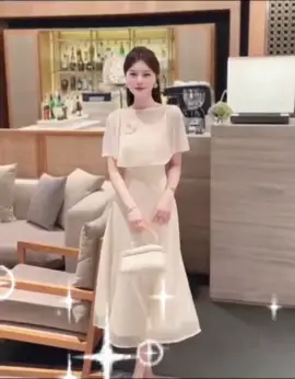 Đầm thiết kế thời trang chất tơ #vaydamthietke #vaynuxinh #vaynu #vaydutiec #thoitrangnu 