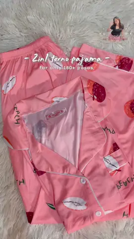 Replying to @xynn 🦢 M-2XL Korean cotton short sleeve cartoon pattern comfortable terno pajamas/ sleepwear for woman (1Set)