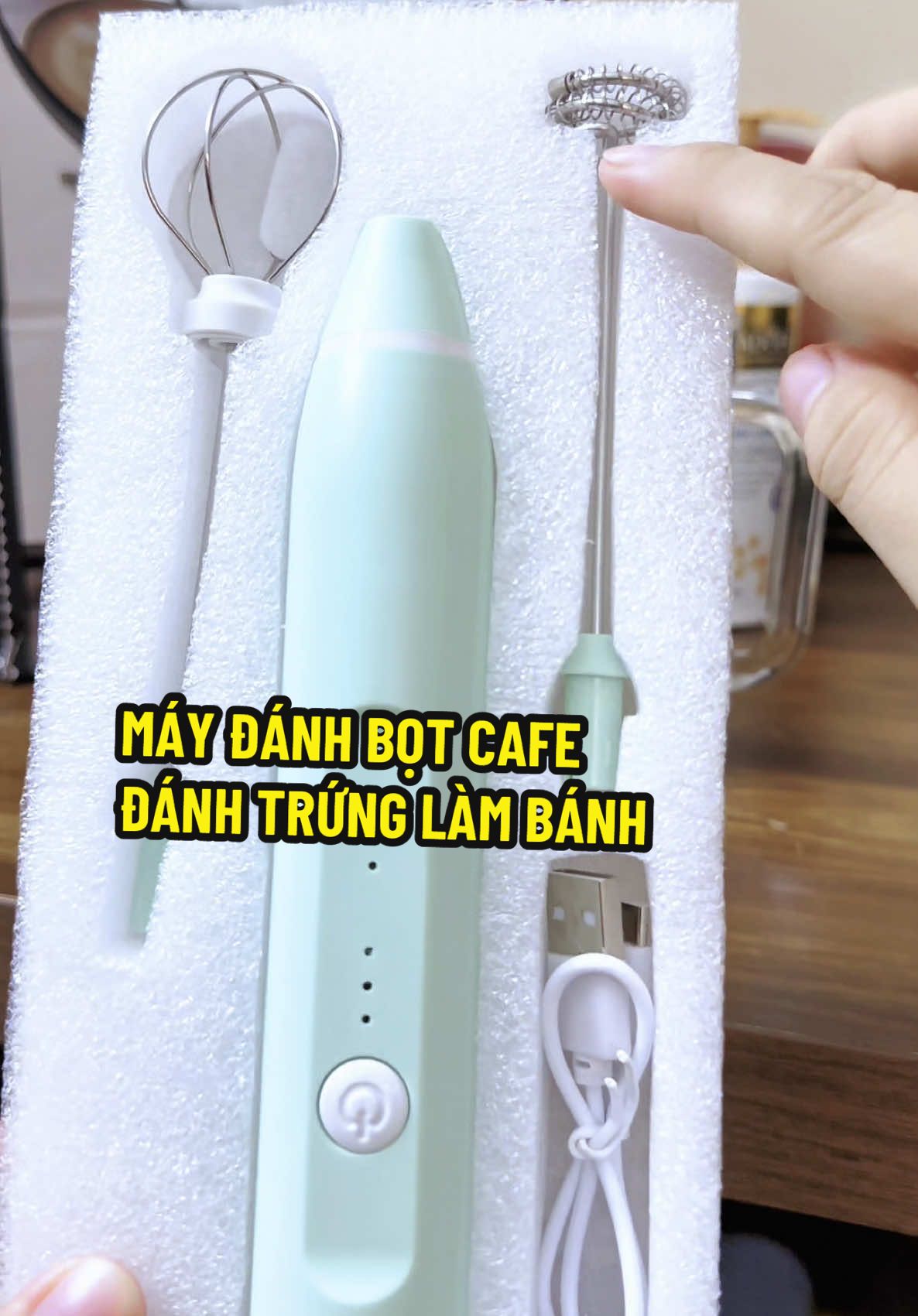 Máy đánh bọt cafe , đánh trứng làm bánh #maytaobotcaphe #maydanhtrung #affiliatemarketing #tiepthilienket #thaivan879 