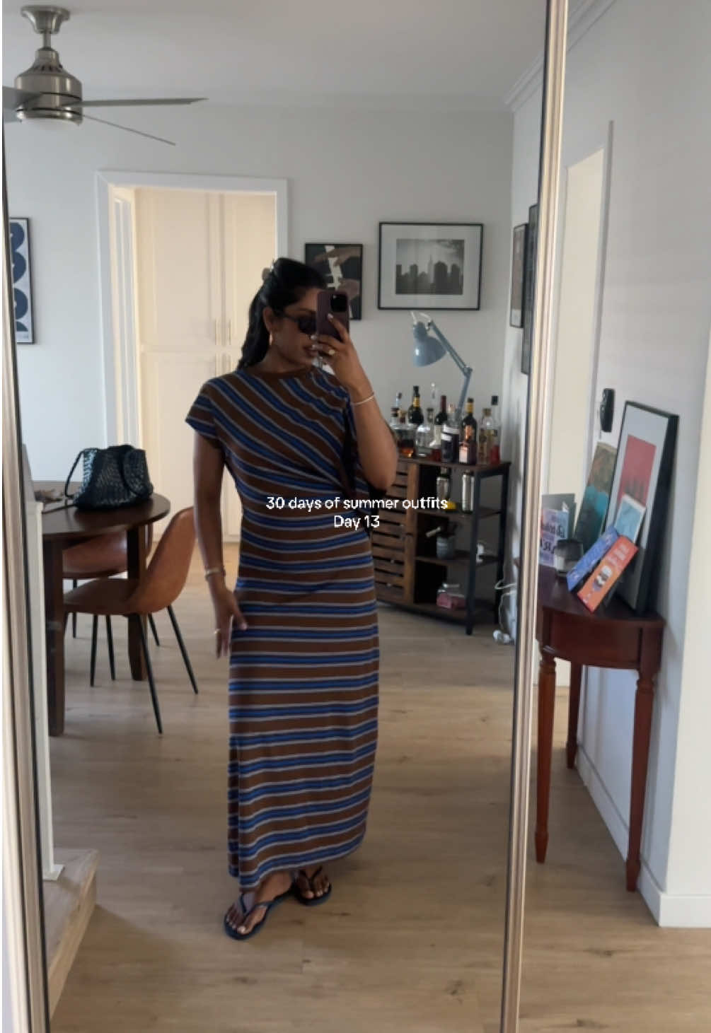 Day 13: I love a good T-shirt dress  @ZARA @Havaianas US @madewell  #summerstyle #summeroutfit #zarahaul #outfitoftheday #fashiontiktok 