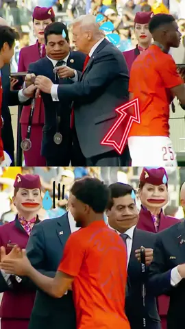 Have you noticed what these players are doing? they all want to get away from Trump as soon as possible #tiktok #fyp #viral #trump #america #funny 