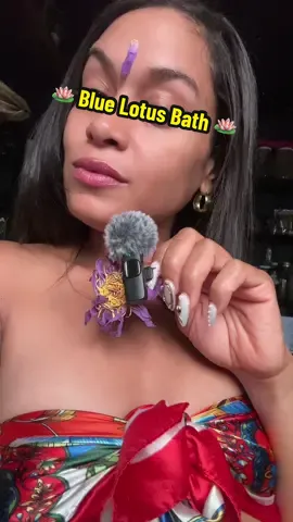 We LIVE for a 🪷Blue Lotus🪷 Bath, Baby! #bath #baths #herbalbath #ritualbath #bluelotus 