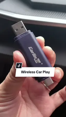Carlin Kit Mini 5 Pro wireless carplay dongle #carplay #androidauto #wirelesscarplay #creatorsearchinsights #car  #fyp #applecarplay 