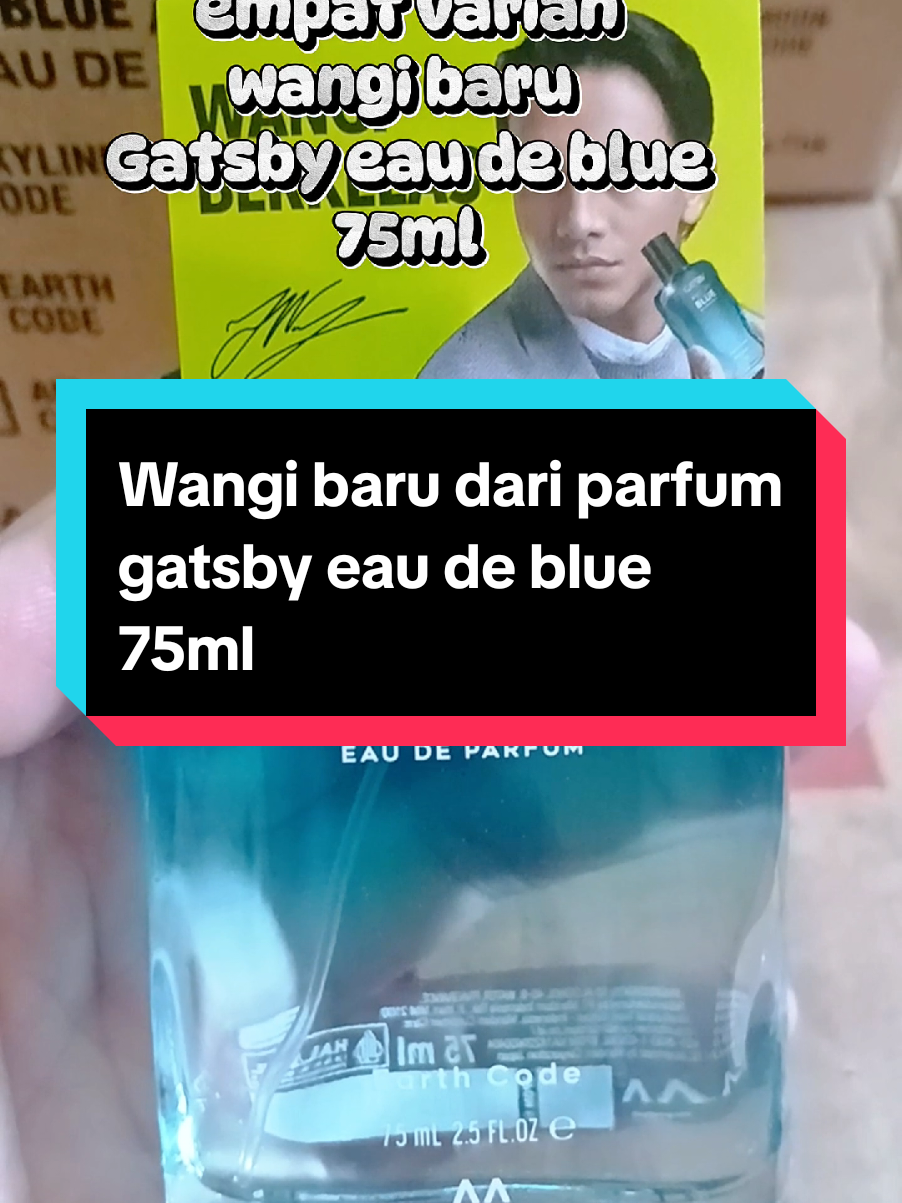 Empat varian wangi baru gatsby eau de blue #Gatsby #parfumviral #promogajian 