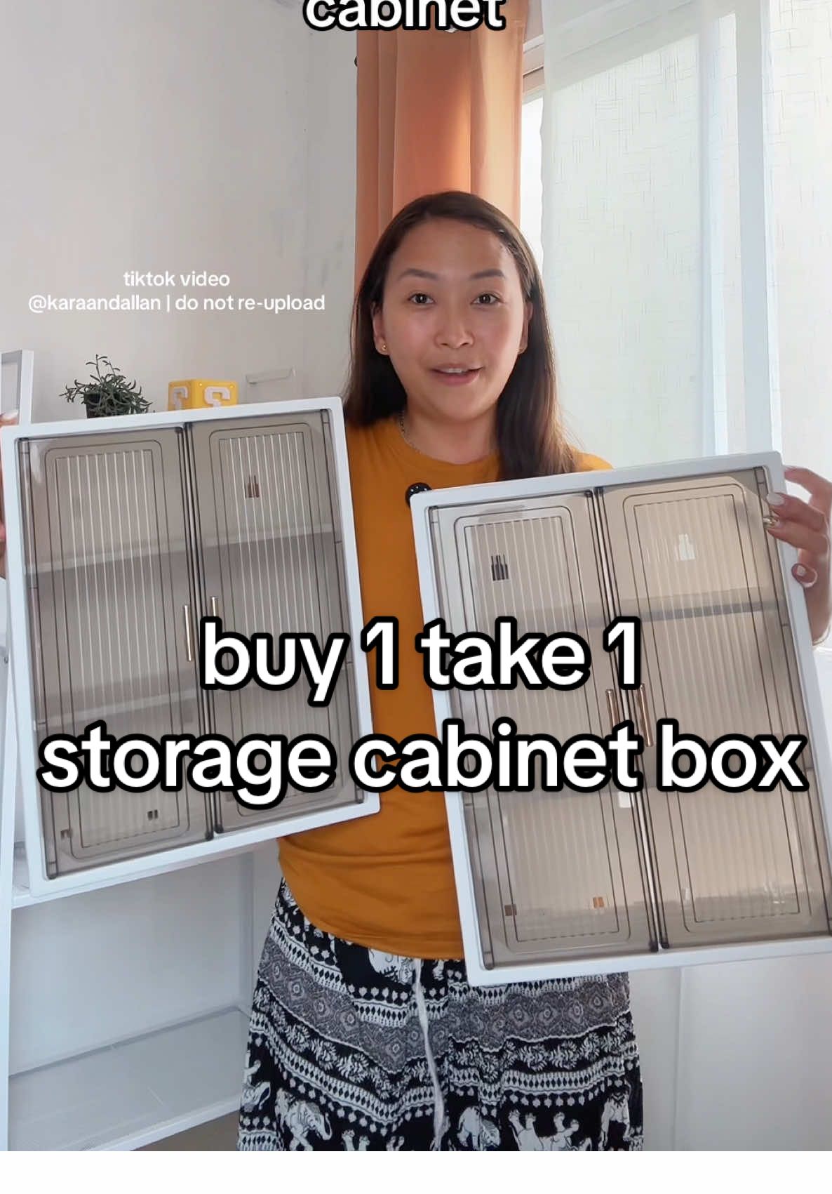 Buy 1 take 1 wall mounted storage cabinet! 