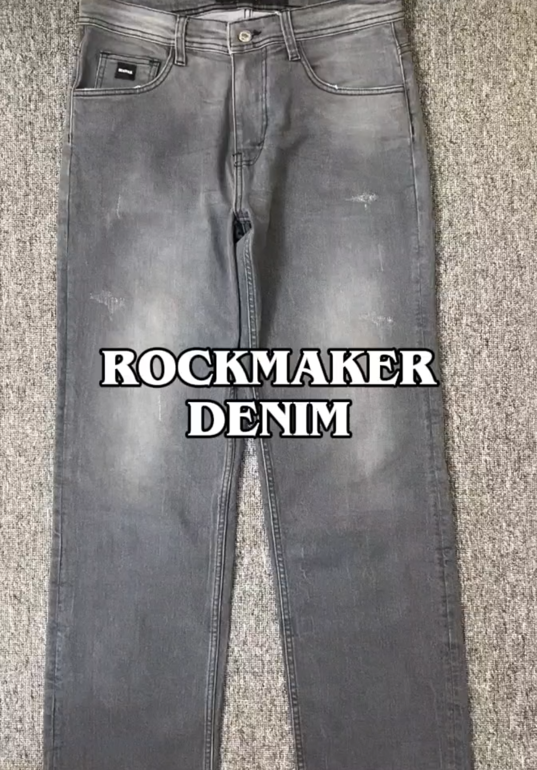 Rockmaker celana denim reguler🤩 #denim #celanadenim #outfitideas #rockmaker #regulerloose 
