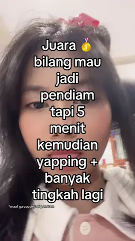 Diem beberapa detik aja lgsg gatel bgt mulut pengen ngomong trus #trend #fyp #4upage #yapper