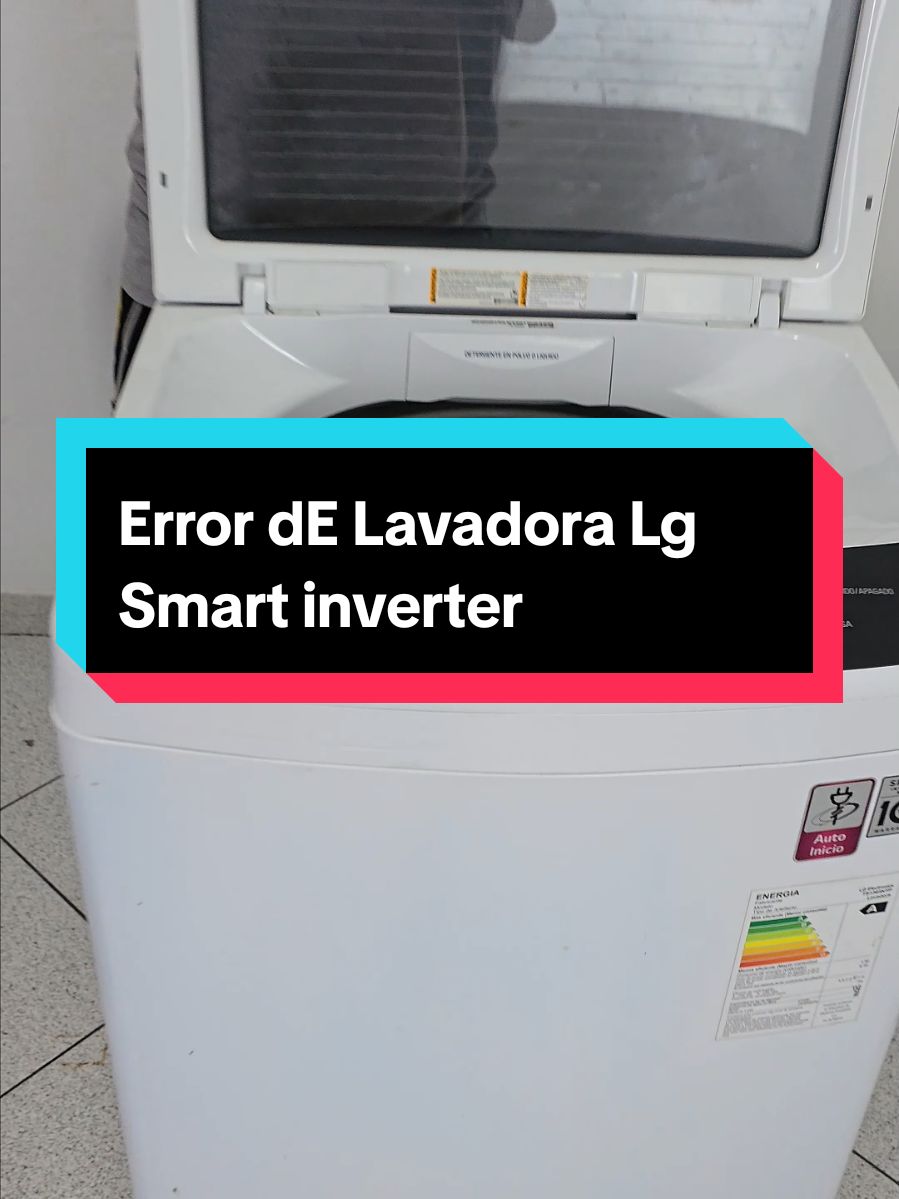 Error dE lavadora Lg Smart Solucionado!!#lg #soluciones #reparacion #lavadoras 