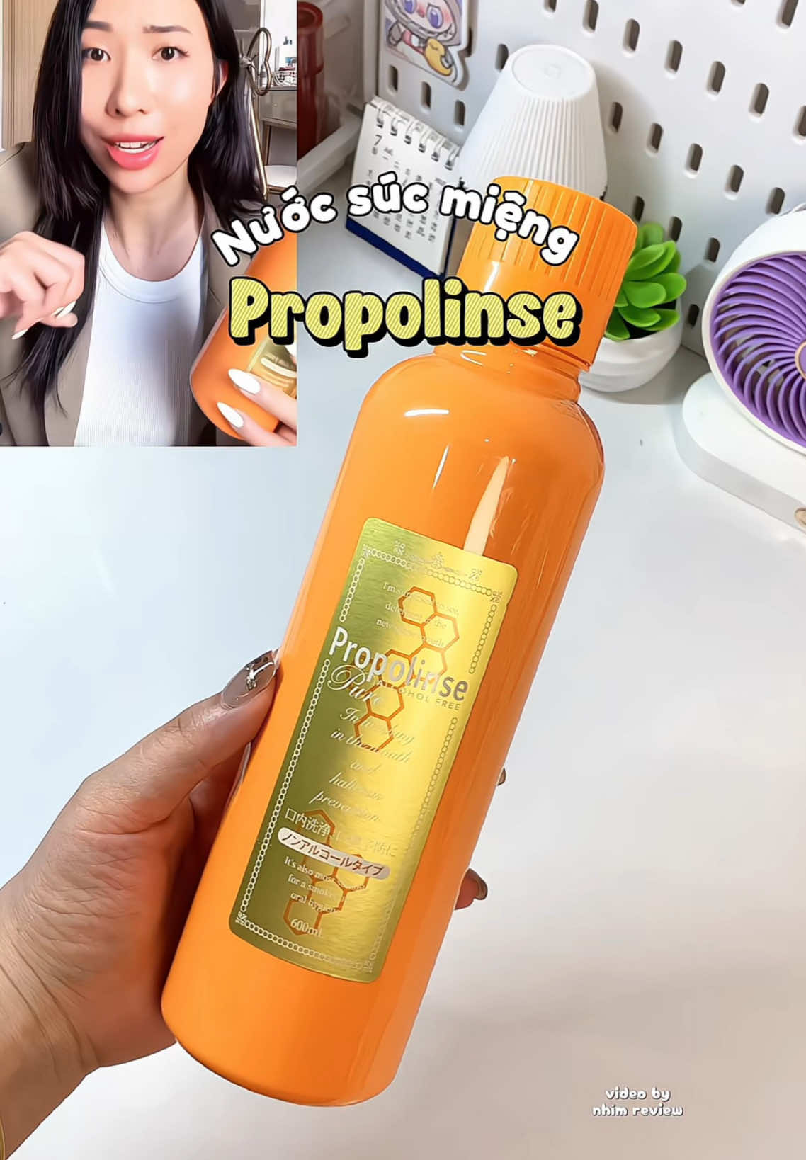 Dùng nó đã gì đâu, răng miệng sạch sẽ lắm luôn #review #unboxing #nuocsucmieng #nuocsucmiengpropolinse #diemquynhcosmetics #kamishop #xuhuong #viralvideo @Kami Shop 36 