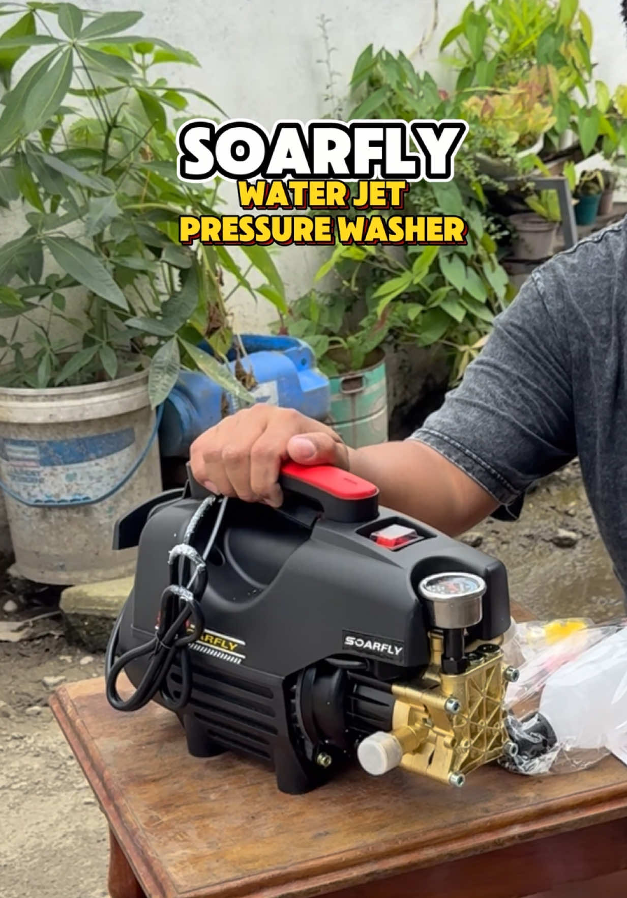 SOARFLY 4800w WATER JET PRESSURE WASHER#pressurewasher #carwash #waterjet #wash #detailing #soarfly