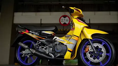 Jaman nya variasi belum banyak kaya jaman sekarang 🤭 #restorasi #suzuki #satria2tak #satrialumba #rrhg 