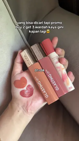 #wardahglastinglip #ombrelips #wardah #wardahglasting #boronglipcreamwardah #lipstickdaywardah #wardahlipcream 