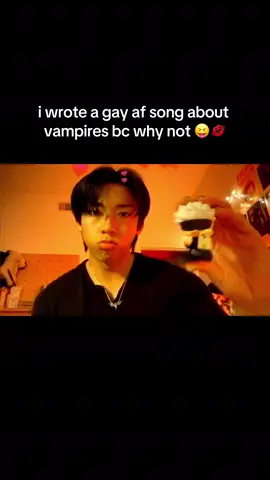 you guys are insane for 2.5 million streams on “BITE” 😭 should i do a music video? 😖🦇 #fyp #originalsong #songwriter #music #gay #bi #mlm 