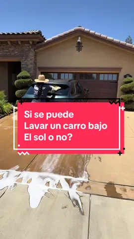 Si se puede lavar un carro bajo el sol? Abro debate que opinan? #lupitavlogs #detailing #husbandandwife #fyp #SmallBusiness #detail #mobiledetailing #detailingtips #detailer #detailingcars #creatorsearchinsights 