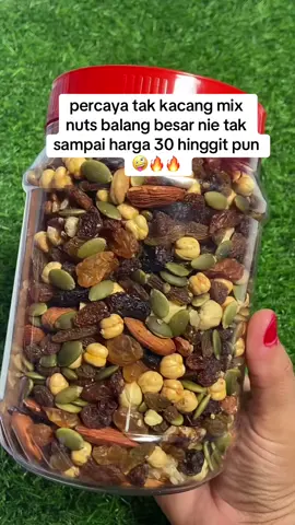 kacang mix nuts sihat😋😋#kacangcampuran #fyp #myvideo #fypmalaysia🇲🇾tiktok #fypage 