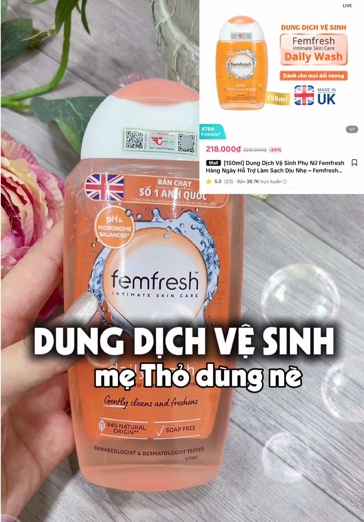 Mẹ Thỏ nói thật là không có gì để chê nha! Chỉ có mê trở lên ạ. Phải chăm sóc và yêu bản thân nhé các mẹ ơi! Vì chúng mình xứng đáng! #methochiase  #femfresh  #dungdichvesinhphunu  #muataitiktok 