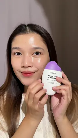 Jujur ini bagus banget sih sunscreennya 😍 #Facetology #FacetologySunscreen #TripleCareSunscreen 