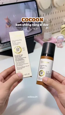 Kem chống nắng bí đao lành tính cho mọi loại da #cocoon #kemchongnang  #myphamthuanchay #skincare #beauty #tipslamdep #reviewlamdep #viral 