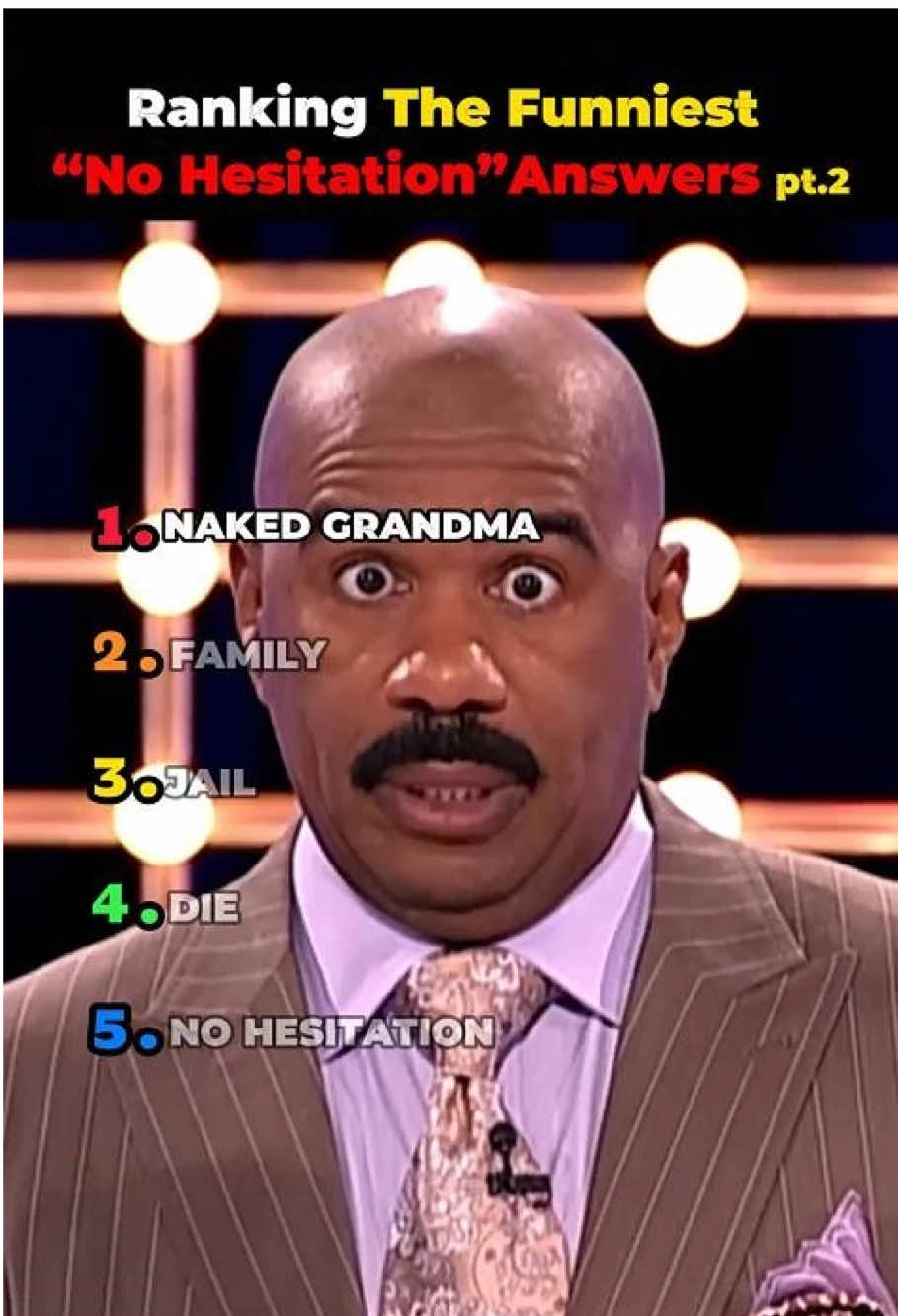 No hesitation!kill me.#cct #capcutforus #capcut #capcutpioneer #familyfeud #SteveHarvey #viral #ranking