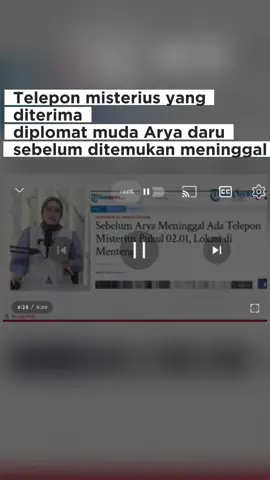 Riwayat telepon selular diplomat muda Arya daru. #aryadaru #diplomat 