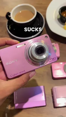 Let’s see if this Sony Cyber-Shot SUCKS!!  FREE worldwide shipping! 🌎✈️ ✨ 30% off everything Don’t miss out—shop now at www.gilmoreglee.com or click the link in our bio before it solds out! #digitalcamera #digicam #vintage #sonycybershot #pink