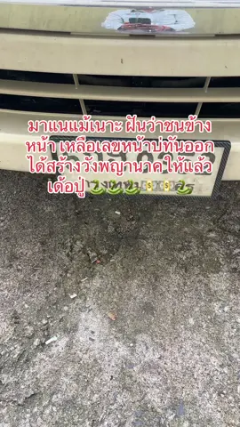 มาแนแม้เนาะ ฝันว่าชนข้างหน้า เหลือเลขหน้าบ่ทันออก ได้สร้างวังพญานาคให้แล้วเด้อปู่ 🐍🐍🐍💵💵🐍
