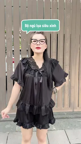 Bộ ngủ lụa siêu xinh #bongulua #bonguxinh #bongulualatin #bonguxinhxeo🎉 #xuhuong 