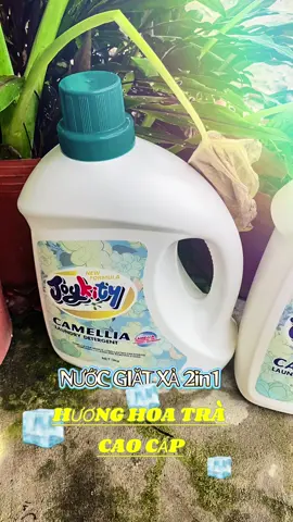 Nước giặt xả Joykity hương hoa Trà cao cấp, 1 can 3 kg, lưu hương bền màu. #dogiadung #nuocgiat #giatxa #joykity #xuhuong 