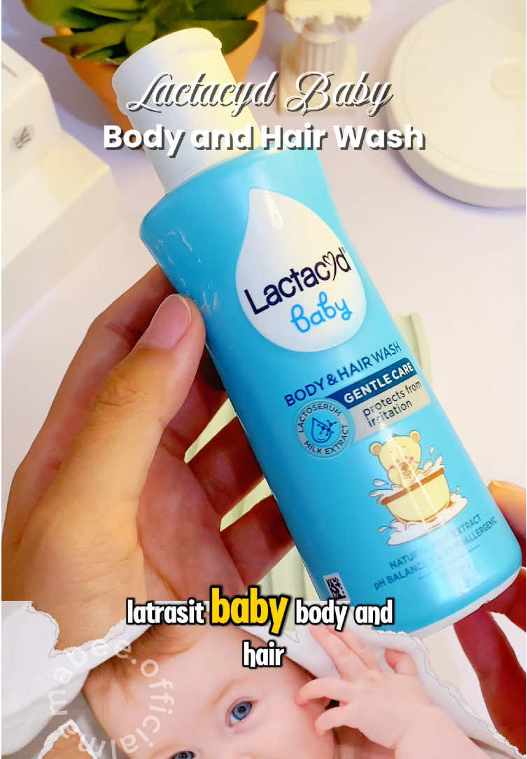 Lactacyd Baby (warna biru) adalah gentle care body and hair wash yang di formulasikan khusus untuk iritasi kulit si kecil 🎀 #lactacyd #lactacydbaby #lactacydbabywash #babynewborn #ruampopok 
