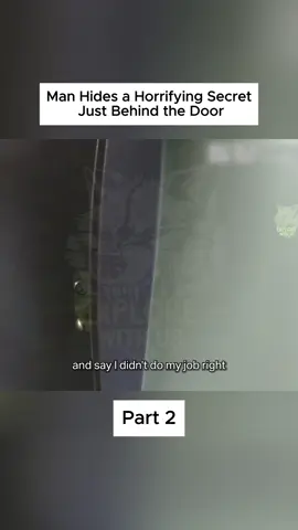 Man Hides a Horrifying Secret Just Behind the Door #bodycam #police #cops 