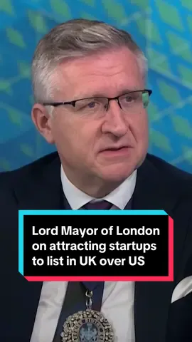 Lord Mayor of London Alistair King tells Bloomberg how the #UK can encourage #startups to list in #London over the #UnitedStates. #IPO #markets 