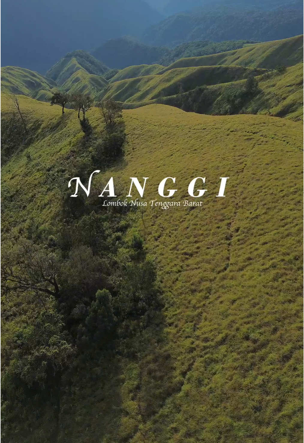 Merbabu nya lombok 😍🌿  📍Nanggi Hill sembalun  #nanggi #hill #sembalun #lombok 