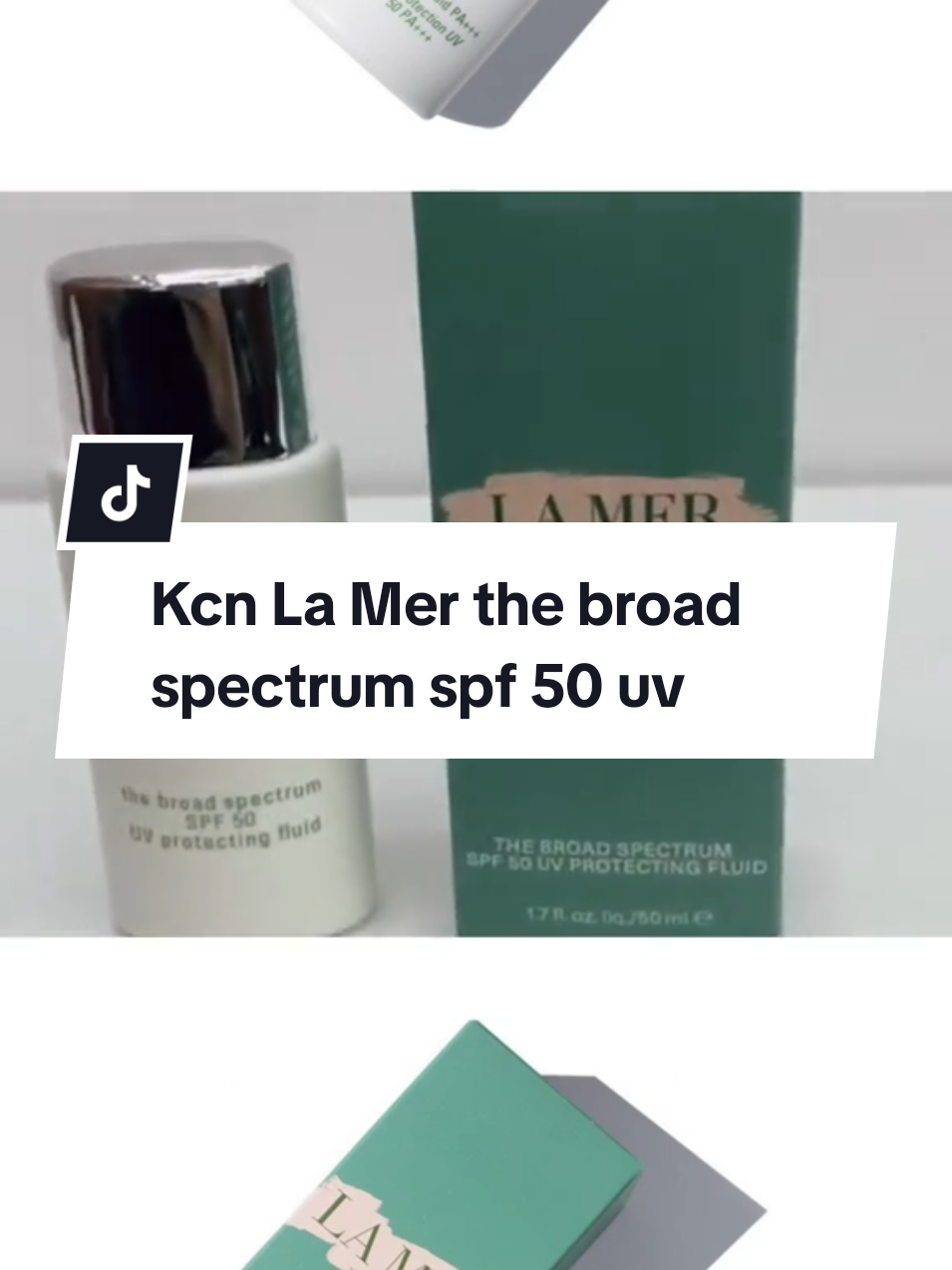 Kem chống nắng La Mer SPF50 – bảo vệ đỉnh cao, mỏng nhẹ như không!☀️ Chống nắng phổ rộng, thấm nhanh, da nhạy cảm dùng cũng mê! Xứng đáng là “kem chống nắng quốc dân” trong phân khúc cao cấp. #LaMer #KemChongNangLaMer #SPF50 #skincarereview #reviewlamdep 