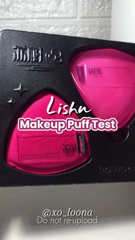 The best foundation puff ever! from @lishu Beauty !🩷✨  #lishu #powderpuff #puff #makeuppuff #makeup #loveseries 