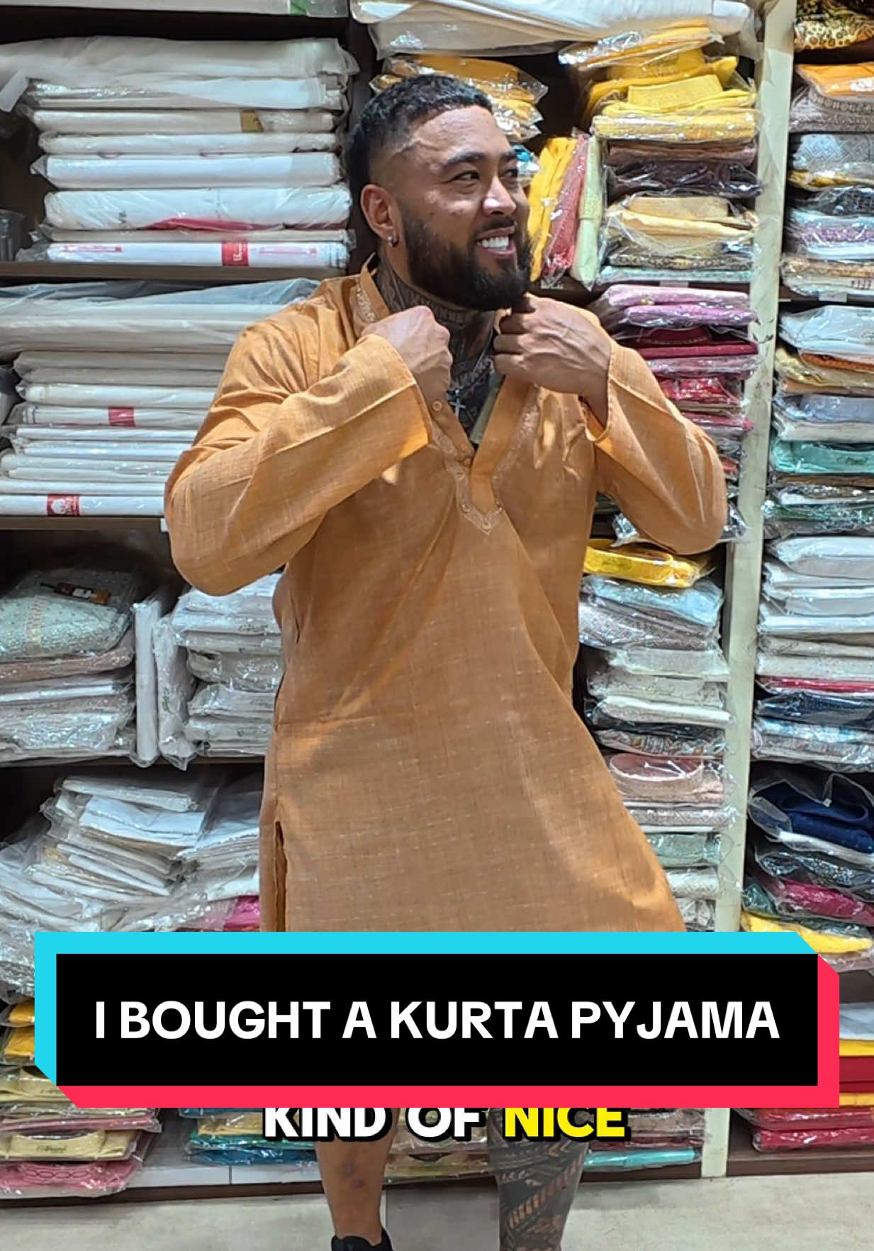Just got my first Kurta Pyjama in India 🇮🇳