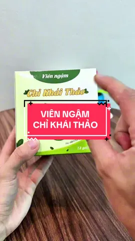 Khi khó chịu họng hay ngứa họng hay ho tui vẫn luôn có Em VIÊN NGẬM CHỈ KHÁI THẢO này các pà ạ sợ nhất ho vì nhìu khi đau hết ng vì cơn ho hjjj#medonthanreview #vienngamho #vienngamchikhaithao #1hop12goi #1goi6vien #dengam #dechiucohongkhingam #vithethemat #danhchomoinguoi #chamsocsuckhoemoingay 