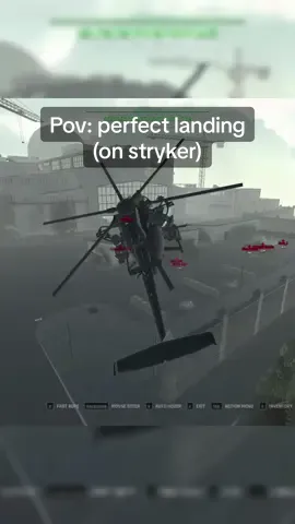 Pov: perfect landing (on stryker) | BRM5 #brm5 #blackhawk #blackhawkrescuemission5 #jhook #helicopter #chopper #military #roblox #fyp #viral #heli #game #gameplay 