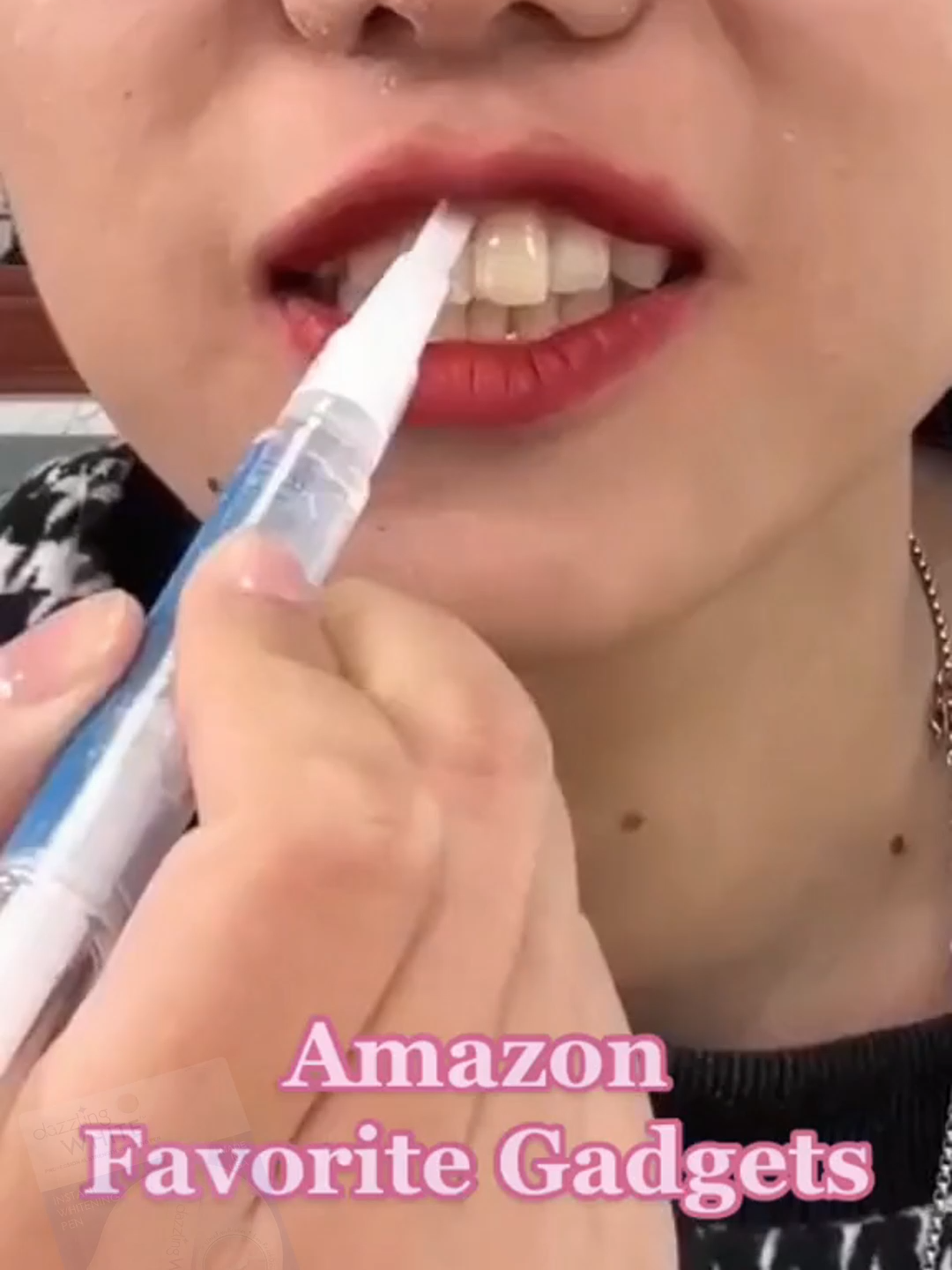 Brighten your smile instantly! This whitening pen banishes yellow teeth for good!!