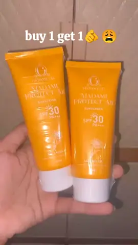 beli satu dapet dua pcs🫵😭#madamegie #affiliatepemula #fy #sunscreen 