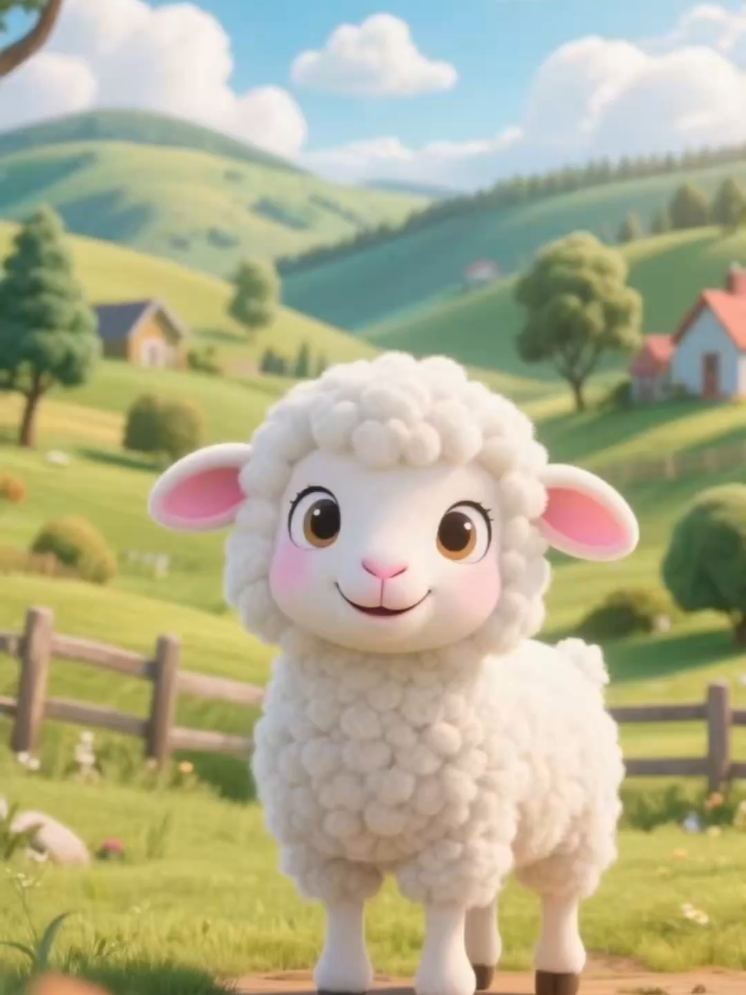 little lamb baa baa #اولاد #اطفال #الفاتحة #أغاني #اغاني_اطفال #مصر #tiktokkids #kidsoftiktok #cartoon #kidscartoon #songforkids #englishkids #funnysong