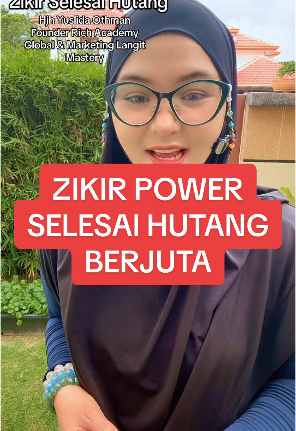Amalan zikir selesai hutang.Zikir Saidul Istigfar,amalan murah rezeki. Kak yus dah amalkan zikir ini.Hutang selesai cepat. Yakin lah #yuslidaothman #richacademyglobal #saidulistigfar #istigfar #zikir  #zikirharian #zikirpembukapinturezeki 