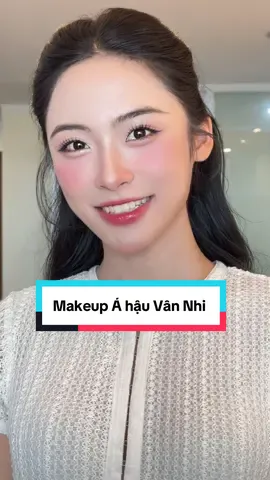 Bắt trọn khoảnh khắc thần thái của Á hậu 2 Vân Nhi với lớp makeup trong veo, tự nhiên nhưng không kém phần nổi bật. Vẻ đẹp thuần khiết, tươi mới của cô ấy chính là nguồn cảm hứng lớn nhất cho tôi hôm nay.#chanhimakeup #xuhuong #ahauvannhi 
