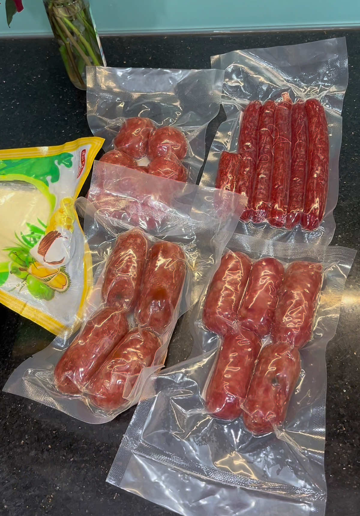 Combo 1kg Lạp xưởng 4 vị chỉ 155k miễn ship##emkieutaphoa##lapxuongnhuquynh##lapxuong##lapxuong4vi