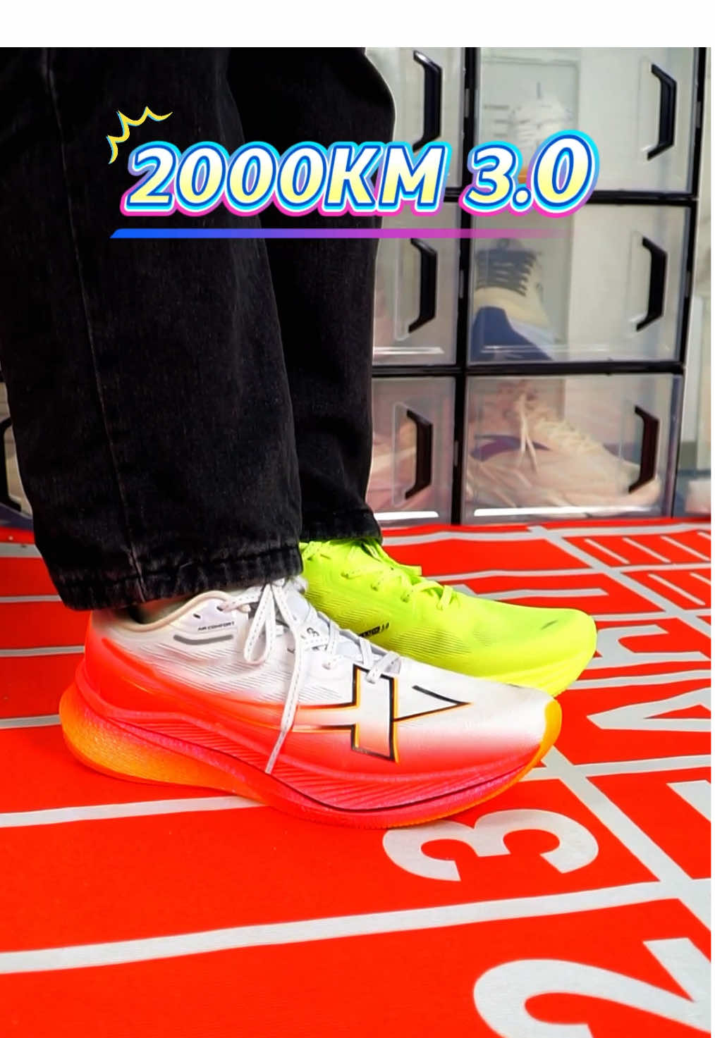#xtep #runningshoes #marathon #dailyrun 2000KM 3.0#StartWithMake 