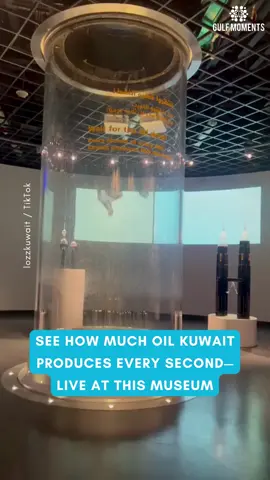 One second = 31 barrels. Let that sink in 💅🏼 🎥: lozzkuwait / TikTok #gulfmoments #kuwait #oil #gcc