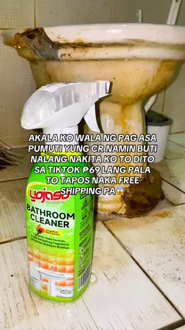 madumi din ba cr nyo? #bathroomcleaner #bathroomcleanerspray #fyp #fypシ゚ 